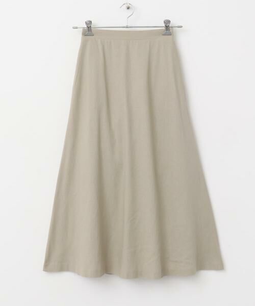 URBAN RESEARCH DOORS / アーバンリサーチ ドアーズ スカート | 麻混レーヨンフレアスカート | 詳細29