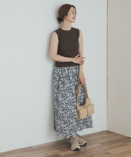 URBAN RESEARCH DOORS / アーバンリサーチ ドアーズ スカート | フラワープリントギャザースカート | 詳細7