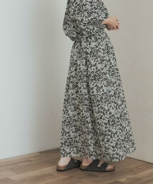 URBAN RESEARCH DOORS / アーバンリサーチ ドアーズ スカート | フラワープリントギャザースカート | 詳細16