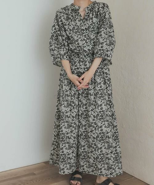 URBAN RESEARCH DOORS / アーバンリサーチ ドアーズ スカート | フラワープリントギャザースカート | 詳細17