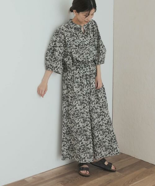 URBAN RESEARCH DOORS / アーバンリサーチ ドアーズ スカート | フラワープリントギャザースカート | 詳細18