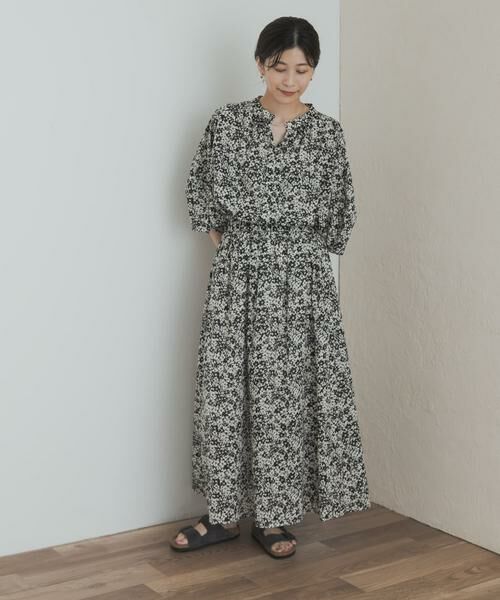 URBAN RESEARCH DOORS / アーバンリサーチ ドアーズ スカート | フラワープリントギャザースカート | 詳細19