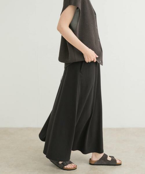 URBAN RESEARCH DOORS / アーバンリサーチ ドアーズ スカート | 『セットアップ対応』モダールコットン裏毛イージースカート | 詳細7