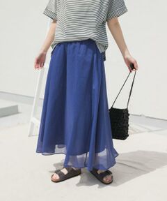 URBAN RESEARCH DOORS / アーバンリサーチ ドアーズ スカート | 『UR TECH』ボイルギャザースカート