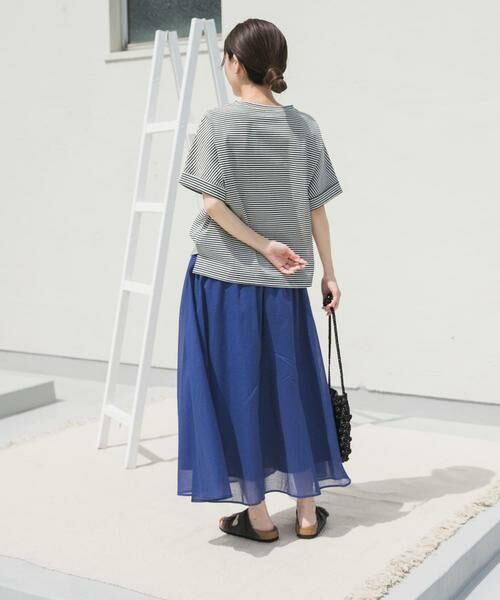 URBAN RESEARCH DOORS / アーバンリサーチ ドアーズ スカート | 『UR TECH』ボイルギャザースカート | 詳細8