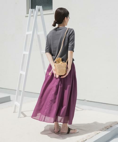 URBAN RESEARCH DOORS / アーバンリサーチ ドアーズ スカート | 『UR TECH』ボイルギャザースカート | 詳細21