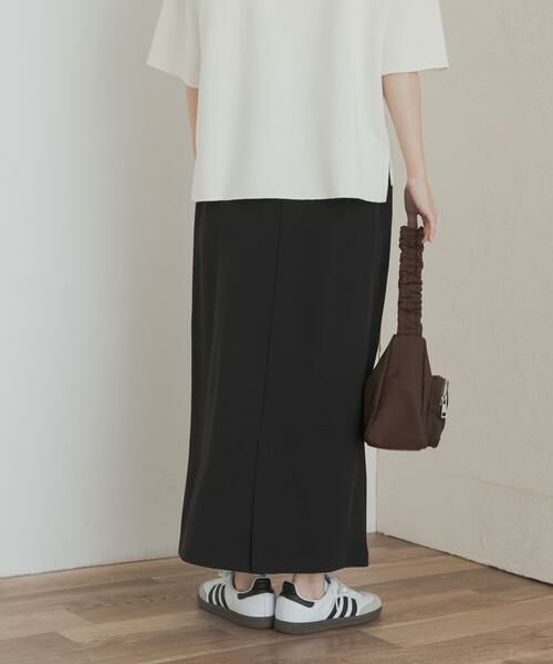 URBAN RESEARCH DOORS / アーバンリサーチ ドアーズ スカート | カットジョーゼットストレートスカート | 詳細4