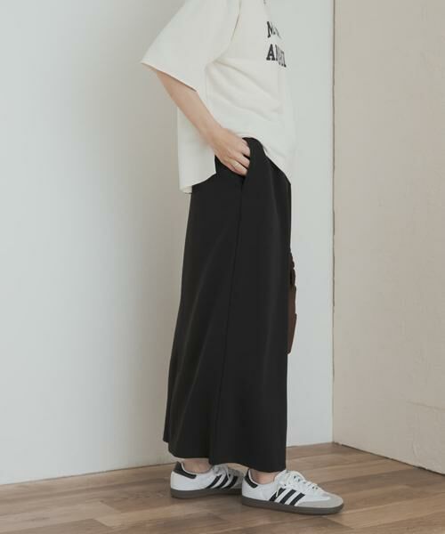 URBAN RESEARCH DOORS / アーバンリサーチ ドアーズ スカート | カットジョーゼットストレートスカート | 詳細5