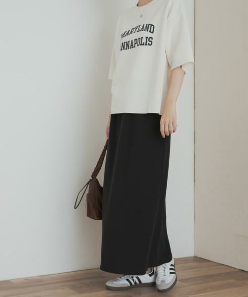 URBAN RESEARCH DOORS / アーバンリサーチ ドアーズ スカート | カットジョーゼットストレートスカート | 詳細6