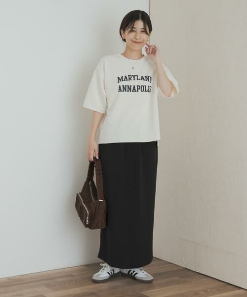 URBAN RESEARCH DOORS / アーバンリサーチ ドアーズ スカート | カットジョーゼットストレートスカート | 詳細7