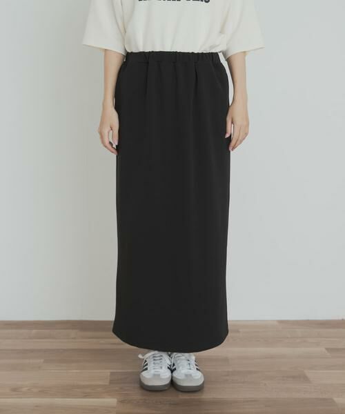 URBAN RESEARCH DOORS / アーバンリサーチ ドアーズ スカート | カットジョーゼットストレートスカート | 詳細9