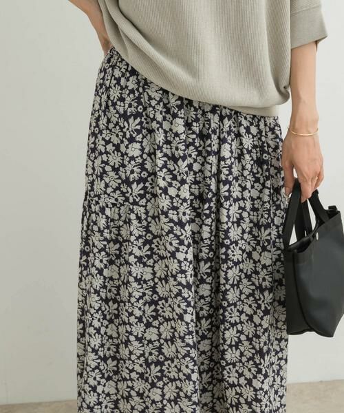URBAN RESEARCH DOORS / アーバンリサーチ ドアーズ スカート | コットンフラワーギャザースカート | 詳細6