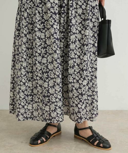 URBAN RESEARCH DOORS / アーバンリサーチ ドアーズ スカート | コットンフラワーギャザースカート | 詳細7