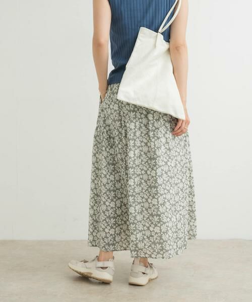 URBAN RESEARCH DOORS / アーバンリサーチ ドアーズ スカート | コットンフラワーギャザースカート | 詳細18