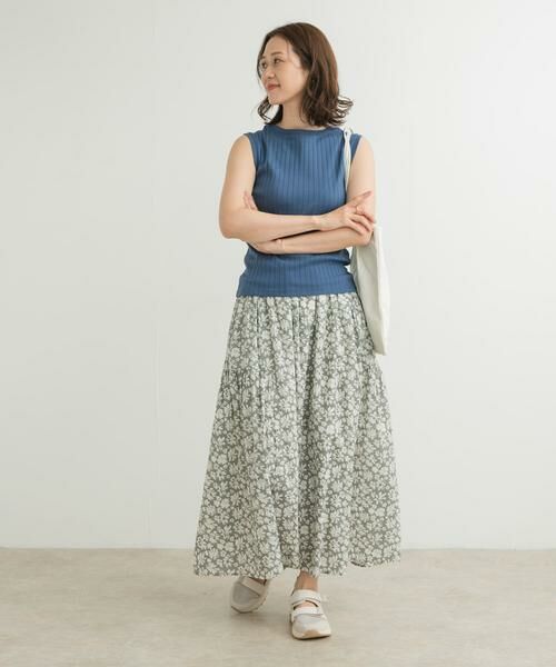 URBAN RESEARCH DOORS / アーバンリサーチ ドアーズ スカート | コットンフラワーギャザースカート | 詳細22