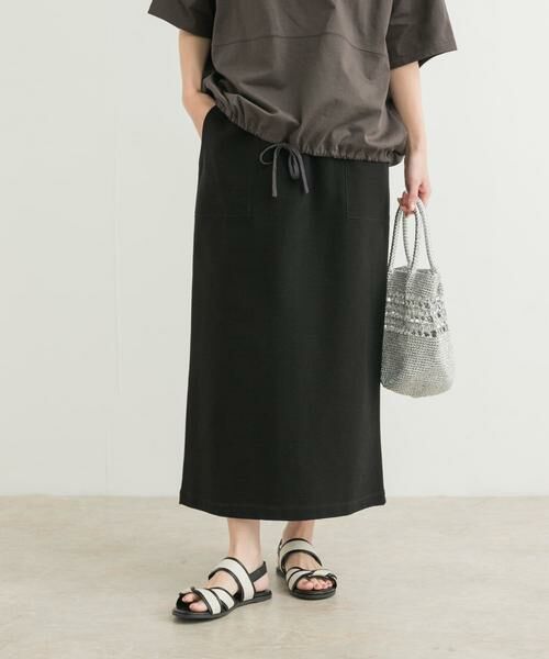 URBAN RESEARCH DOORS / アーバンリサーチ ドアーズ スカート | サイドポケットカットストレートスカート | 詳細1