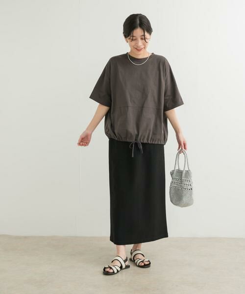 URBAN RESEARCH DOORS / アーバンリサーチ ドアーズ スカート | サイドポケットカットストレートスカート | 詳細12