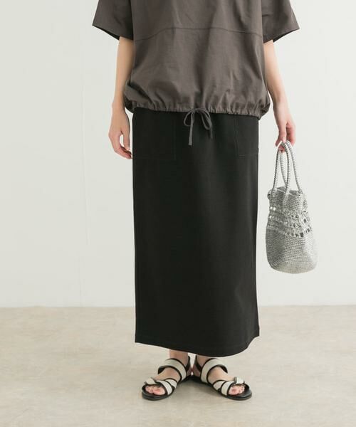 URBAN RESEARCH DOORS / アーバンリサーチ ドアーズ スカート | サイドポケットカットストレートスカート | 詳細2
