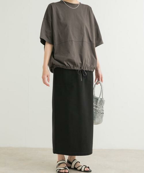 URBAN RESEARCH DOORS / アーバンリサーチ ドアーズ スカート | サイドポケットカットストレートスカート | 詳細9