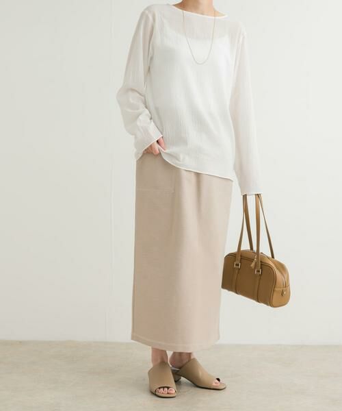 URBAN RESEARCH DOORS / アーバンリサーチ ドアーズ スカート | サイドポケットカットストレートスカート | 詳細20