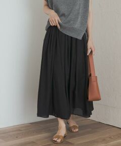 URBAN RESEARCH DOORS / アーバンリサーチ ドアーズ スカート | ブライトギャザースカート