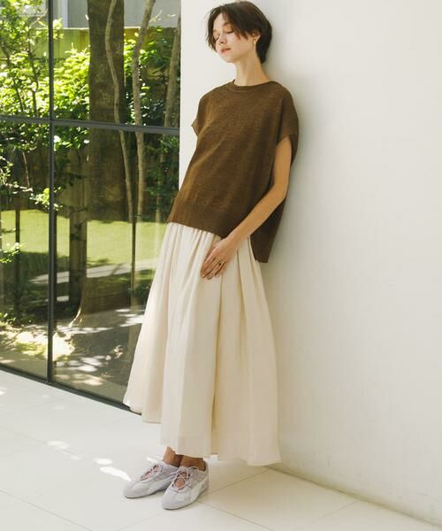 URBAN RESEARCH DOORS / アーバンリサーチ ドアーズ スカート | ブライトギャザースカート | 詳細10