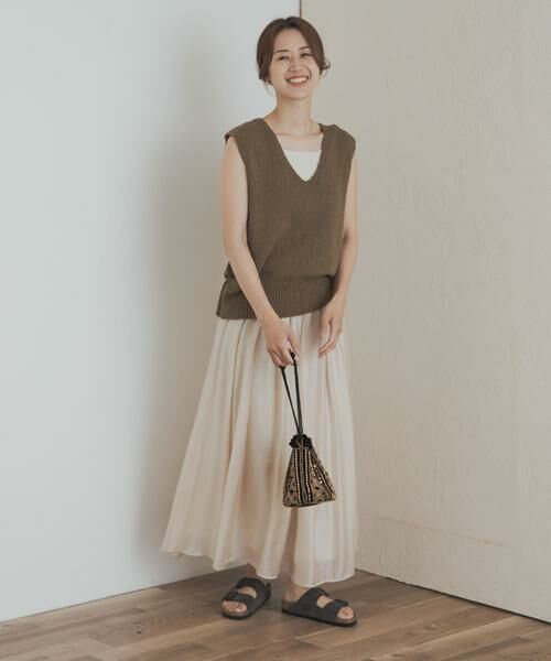 URBAN RESEARCH DOORS / アーバンリサーチ ドアーズ スカート | ブライトギャザースカート | 詳細19