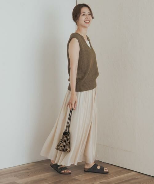 URBAN RESEARCH DOORS / アーバンリサーチ ドアーズ スカート | ブライトギャザースカート | 詳細20