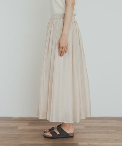 URBAN RESEARCH DOORS / アーバンリサーチ ドアーズ スカート | ブライトギャザースカート | 詳細22