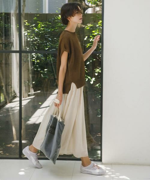 URBAN RESEARCH DOORS / アーバンリサーチ ドアーズ スカート | ブライトギャザースカート | 詳細11