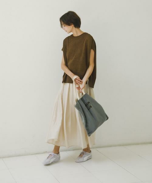 URBAN RESEARCH DOORS / アーバンリサーチ ドアーズ スカート | ブライトギャザースカート | 詳細12