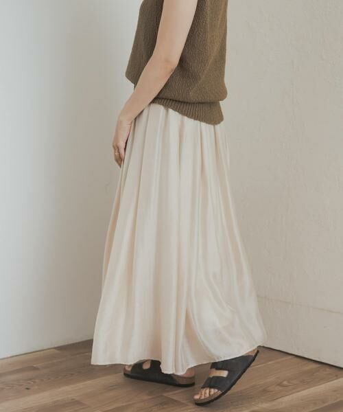 URBAN RESEARCH DOORS / アーバンリサーチ ドアーズ スカート | ブライトギャザースカート | 詳細17
