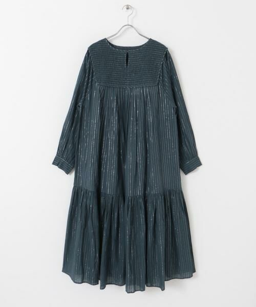 URBAN RESEARCH DOORS / アーバンリサーチ ドアーズ ワンピース | ラメストライプワンピース | 詳細14