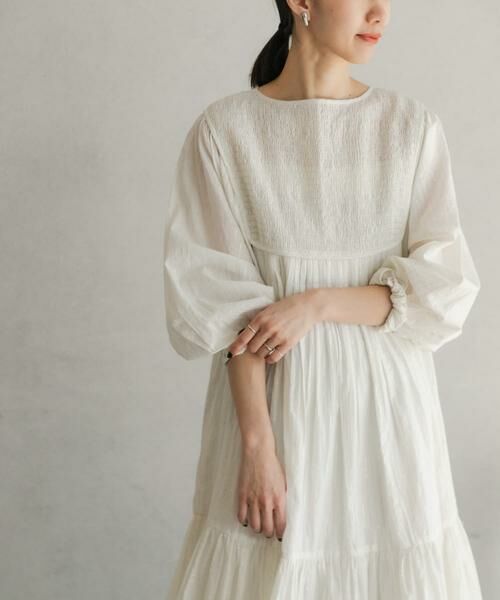 URBAN RESEARCH DOORS / アーバンリサーチ ドアーズ ワンピース | ラメストライプワンピース | 詳細21