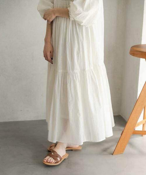 URBAN RESEARCH DOORS / アーバンリサーチ ドアーズ ワンピース | ラメストライプワンピース | 詳細26