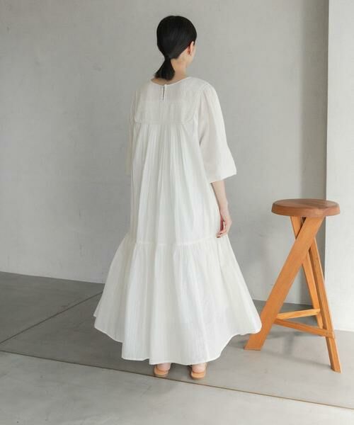 URBAN RESEARCH DOORS / アーバンリサーチ ドアーズ ワンピース | ラメストライプワンピース | 詳細28