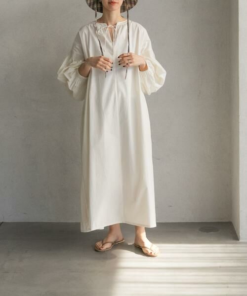 URBAN RESEARCH DOORS / アーバンリサーチ ドアーズ ワンピース | ボリュームスリーブワンピース | 詳細19