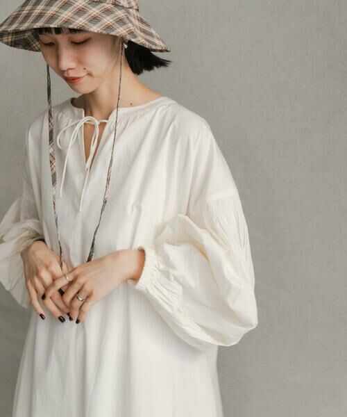 URBAN RESEARCH DOORS / アーバンリサーチ ドアーズ ワンピース | ボリュームスリーブワンピース | 詳細23