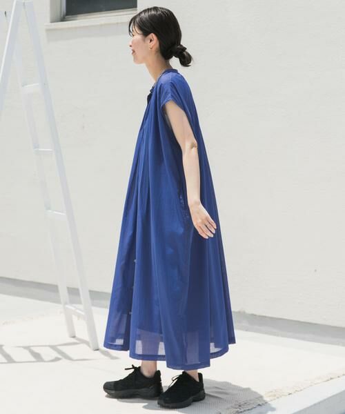 URBAN RESEARCH DOORS / アーバンリサーチ ドアーズ ワンピース | コットンボイルギャザーフレンチワンピース | 詳細13