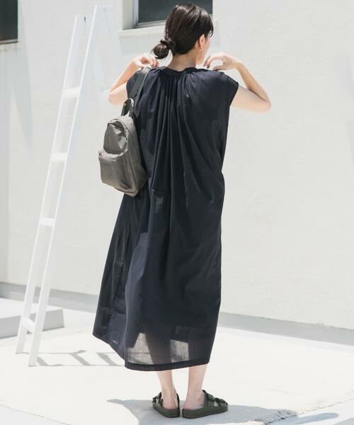 URBAN RESEARCH DOORS / アーバンリサーチ ドアーズ ワンピース | コットンボイルギャザーフレンチワンピース | 詳細27