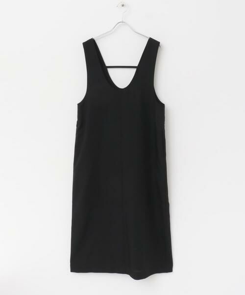 URBAN RESEARCH DOORS / アーバンリサーチ ドアーズ ワンピース | ドライタッチUネックジャンパースカート | 詳細9