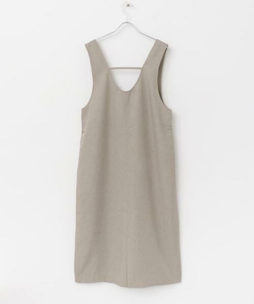 URBAN RESEARCH DOORS / アーバンリサーチ ドアーズ ワンピース | ドライタッチUネックジャンパースカート | 詳細22