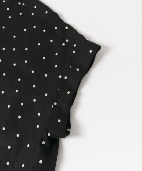 URBAN RESEARCH DOORS / アーバンリサーチ ドアーズ ワンピース | リネンレーヨンドットフレアワンピース | 詳細11