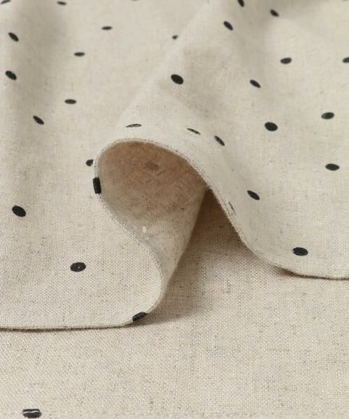 URBAN RESEARCH DOORS / アーバンリサーチ ドアーズ ワンピース | リネンレーヨンドットフレアワンピース | 詳細26