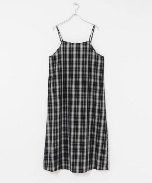 URBAN RESEARCH DOORS / アーバンリサーチ ドアーズ ワンピース | チェックキャミワンピース | 詳細24