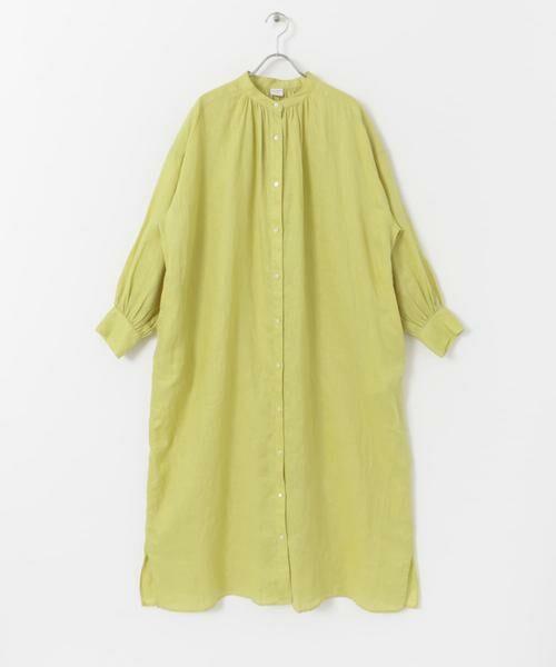 URBAN RESEARCH DOORS / アーバンリサーチ ドアーズ ワンピース | リネンギャザーワンピース | 詳細12