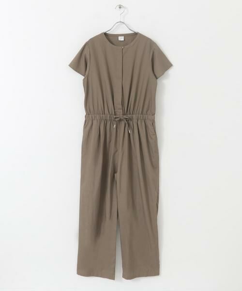 URBAN RESEARCH DOORS / アーバンリサーチ ドアーズ サロペット・オールインワン | リネンMIXコンビネゾン | 詳細17