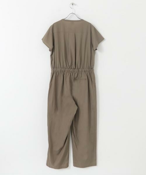 URBAN RESEARCH DOORS / アーバンリサーチ ドアーズ サロペット・オールインワン | リネンMIXコンビネゾン | 詳細21