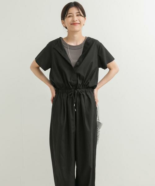 URBAN RESEARCH DOORS / アーバンリサーチ ドアーズ サロペット・オールインワン | リネンMIXコンビネゾン | 詳細25