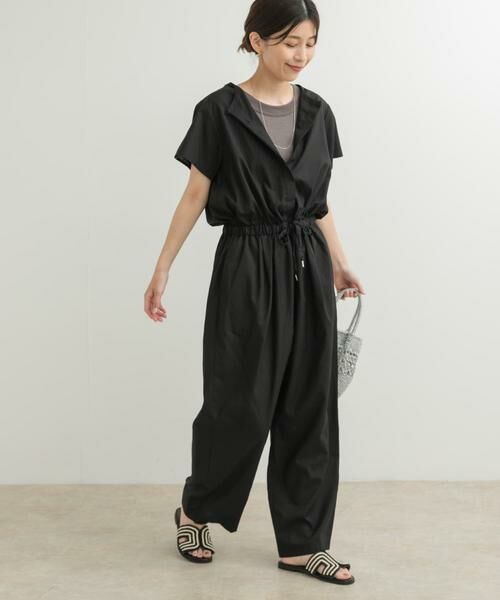 URBAN RESEARCH DOORS / アーバンリサーチ ドアーズ サロペット・オールインワン | リネンMIXコンビネゾン | 詳細26